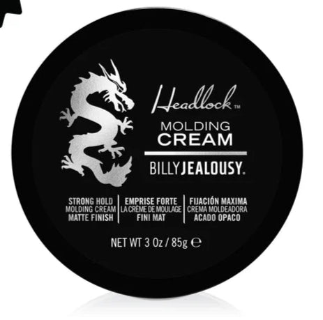 Billy Jealousy Molding Cream - High Hold, Matte Finish Styling Product