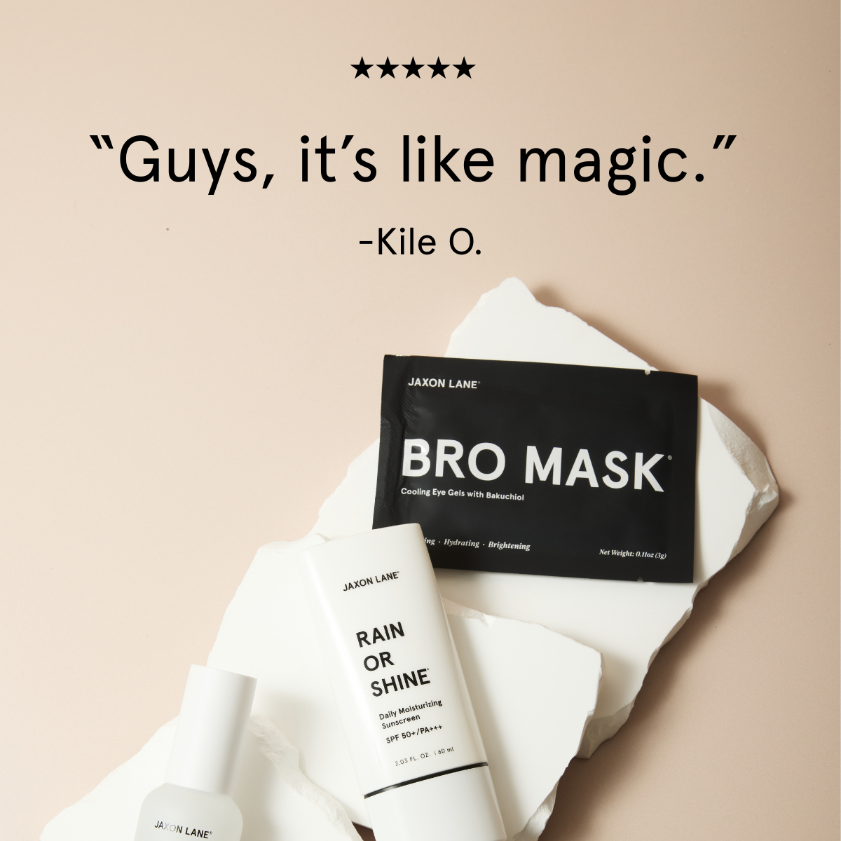 Jaxon Bro Mask Eye Gels - Cooling Eye Gels (6 Pack)
