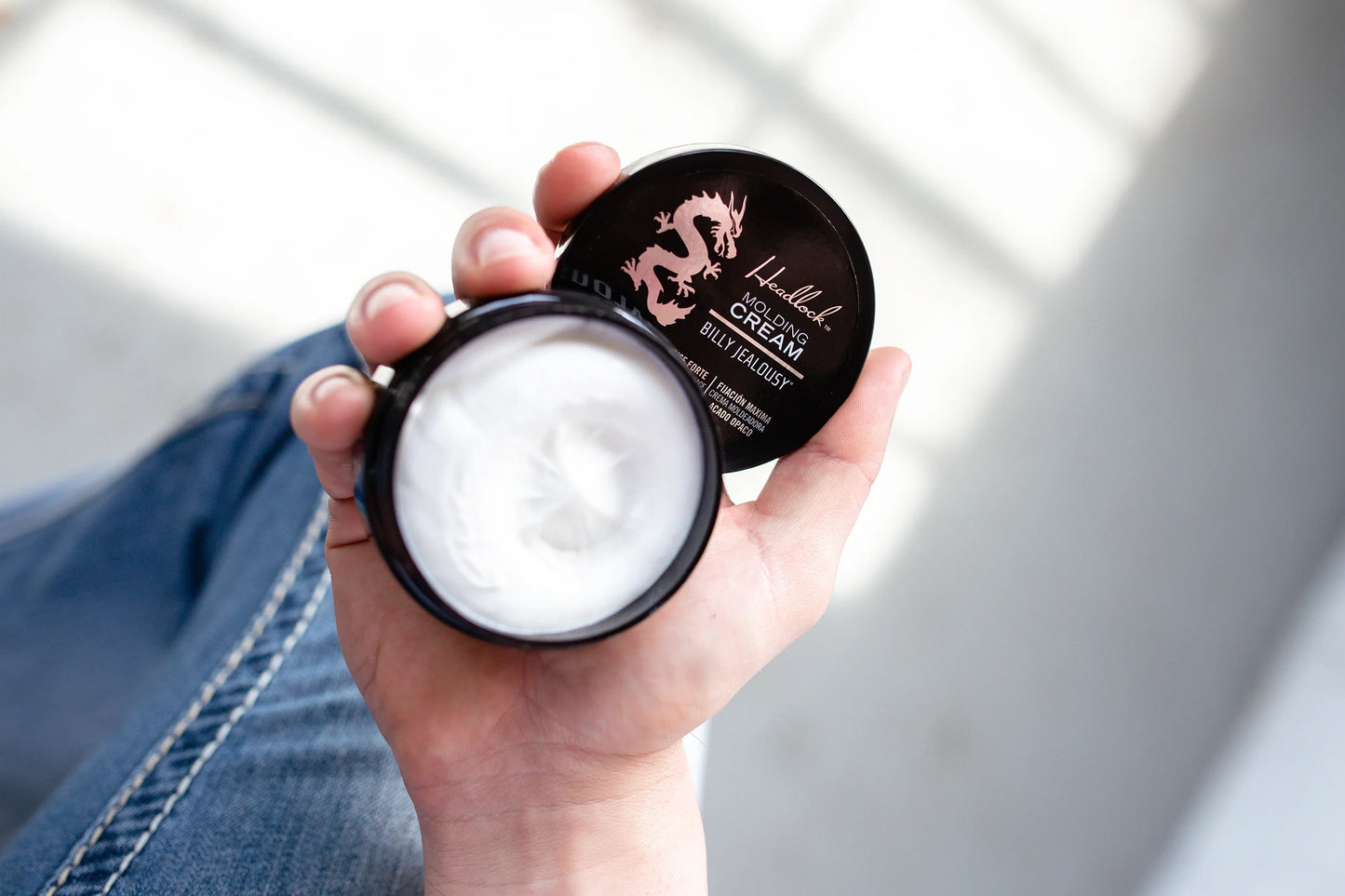 Billy Jealousy Molding Cream - High Hold, Matte Finish Styling Product