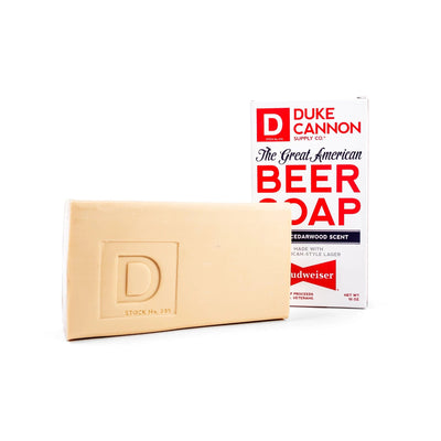 Duke Cannon The Great American Beer Soap - Made With Budweiser