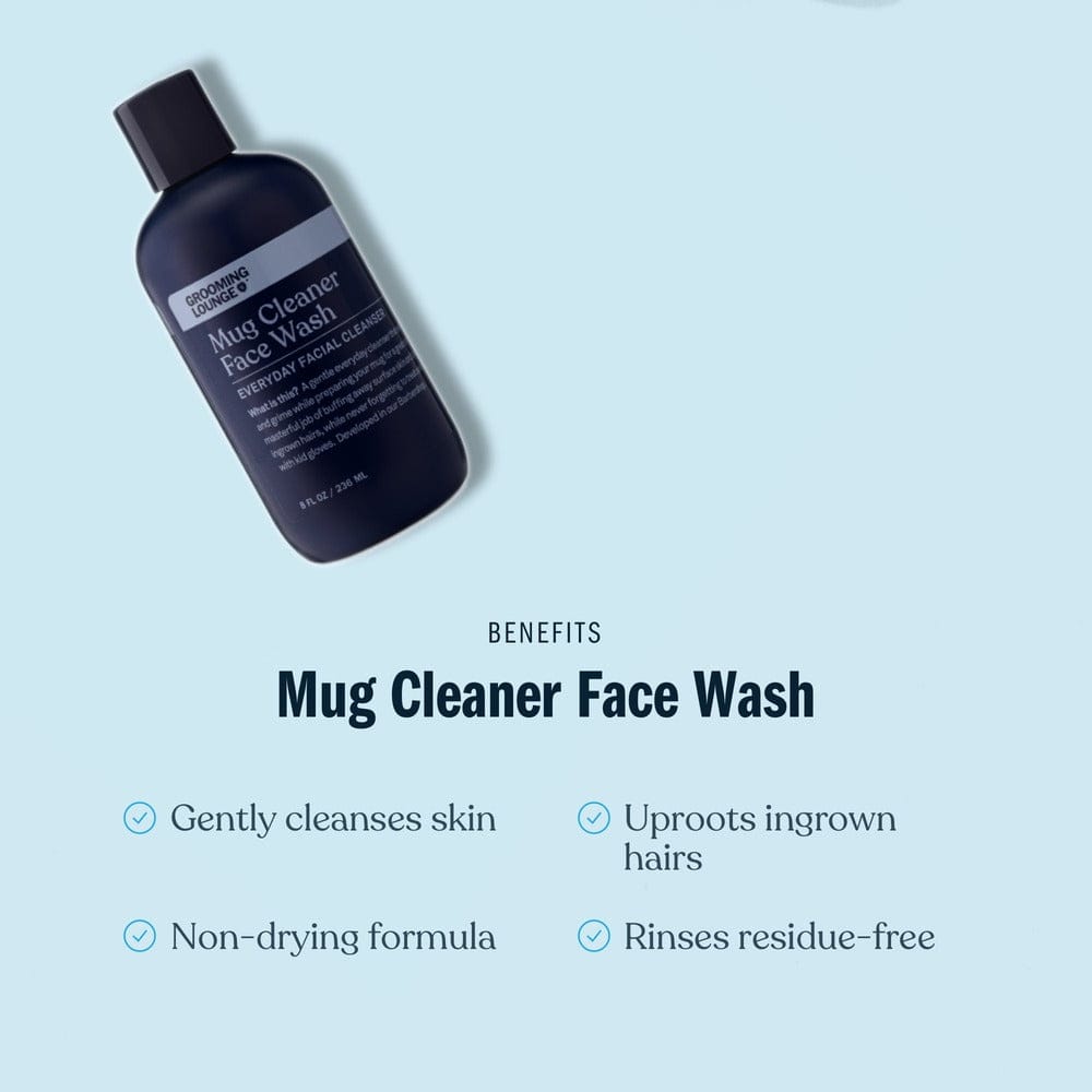 Grooming Lounge Mug Cleaner Face Wash - #1 Facial Cleanser For Men