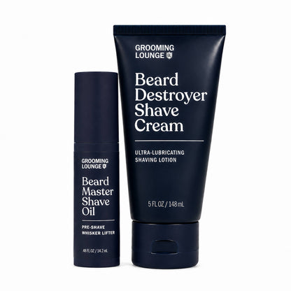 Grooming Lounge Oil & Cream Shaving Cocktail Set (Save $7)