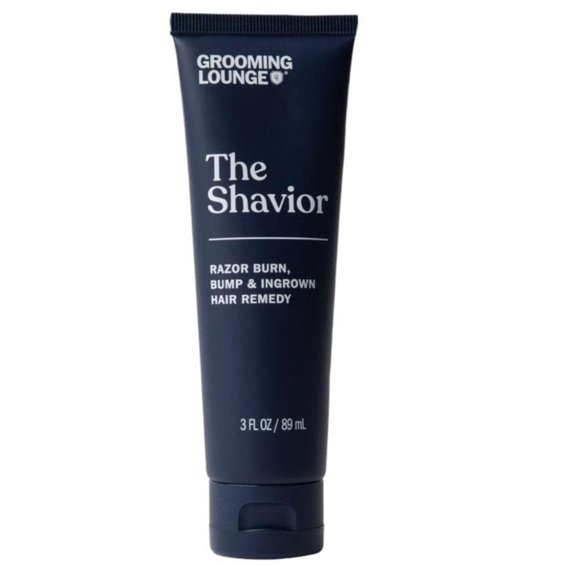 Grooming Lounge The Shavior provides noticeable and quick relief from razor irritation, razor bumps and ingrown hairs. Effective as both a spot treatment or aftershave supplement, botanical-loaded lotion imparts a just-right ratio of soothe and bite to solve shaving issues. Primary active ingredients were hand selected as master multi-taskers to put the kibosh on any skin irritation that could ruin a shaving experience. 