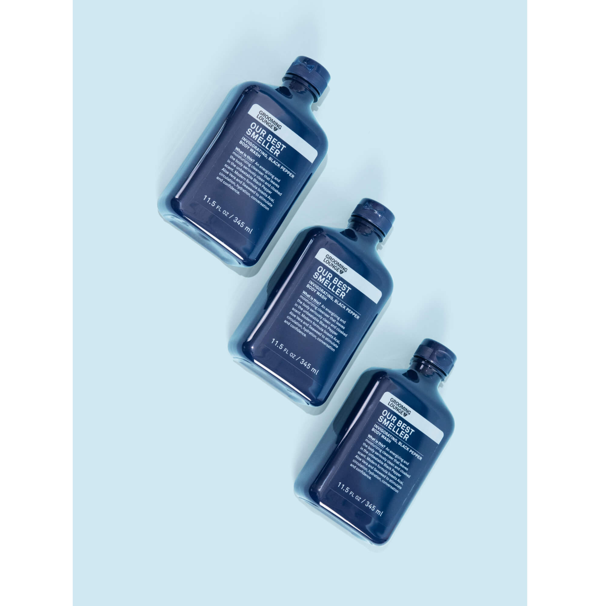 mens our best smeller body wash from grooming lounge
