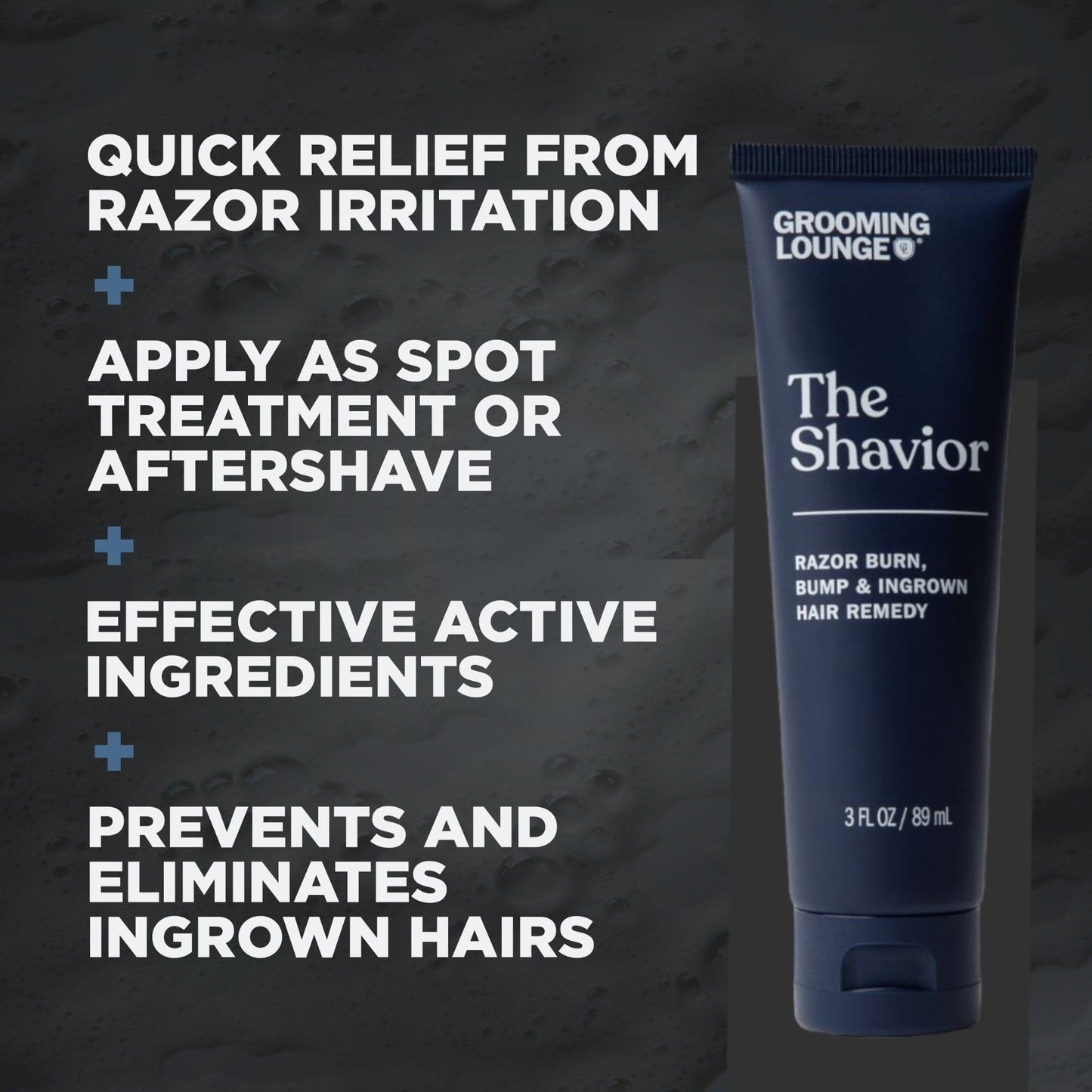 Grooming Lounge The Shavior - Solution For Razor Burn, Bumps & Ingrown Hairs