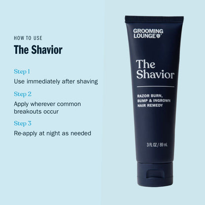 Grooming Lounge The Shavior - Solution For Razor Burn, Bumps & Ingrown Hairs