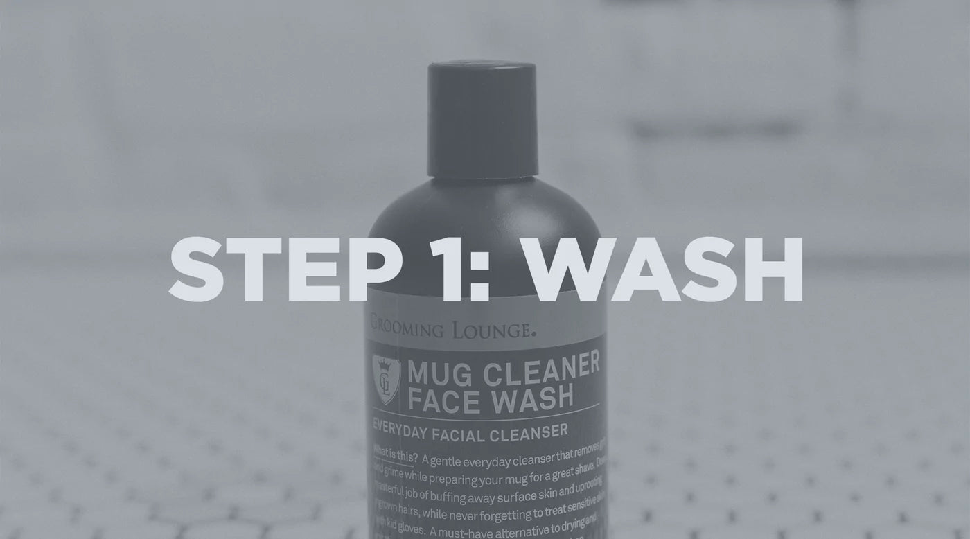 grooming loung mug cleaner face wash