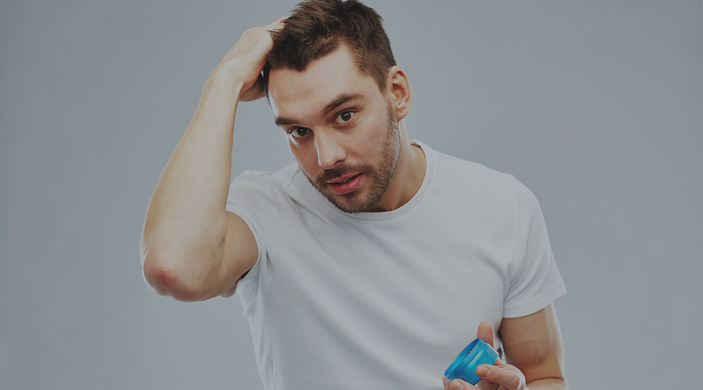 Men hair styling discount