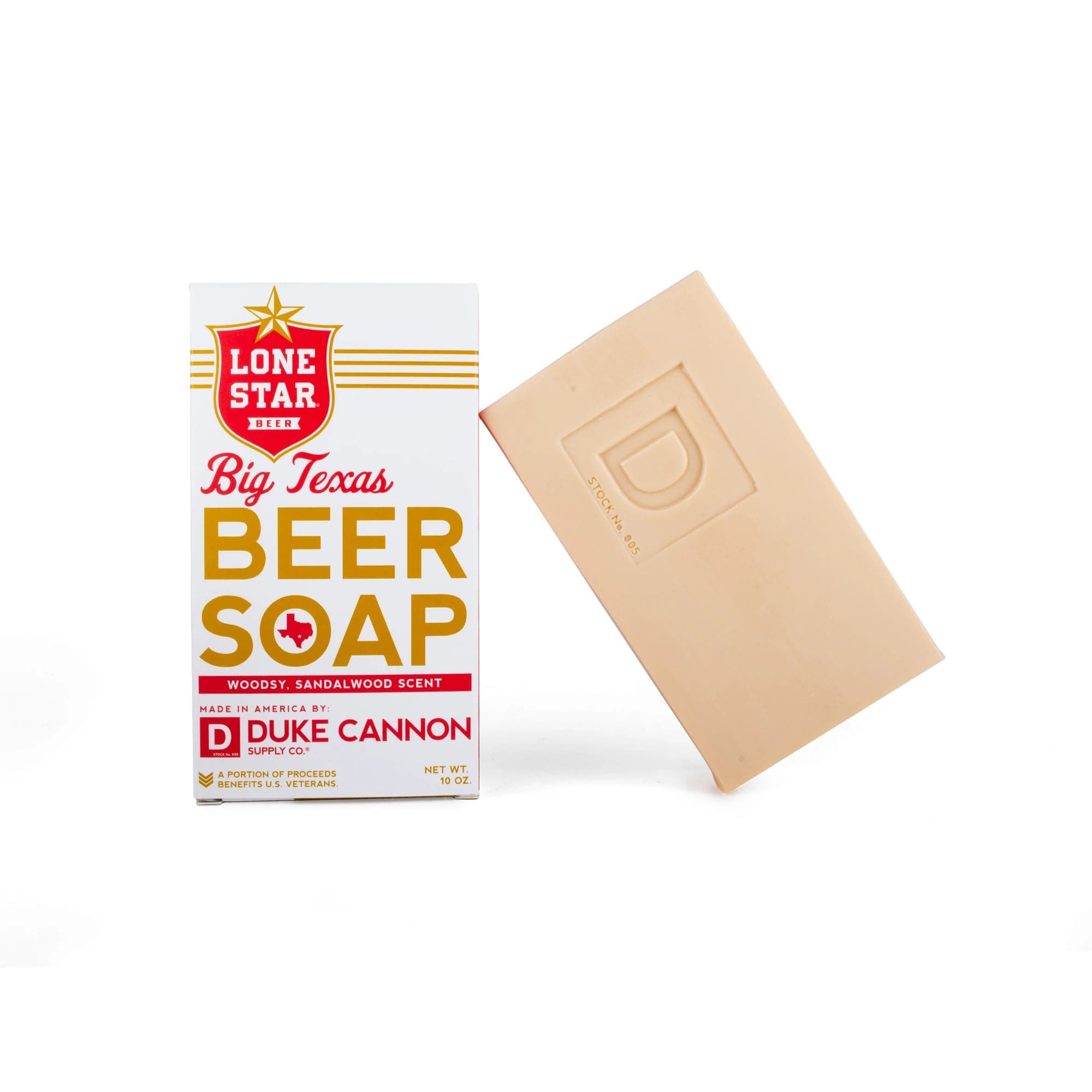 Duke Cannon Big Texas Beer Soap - Made With Lone Star