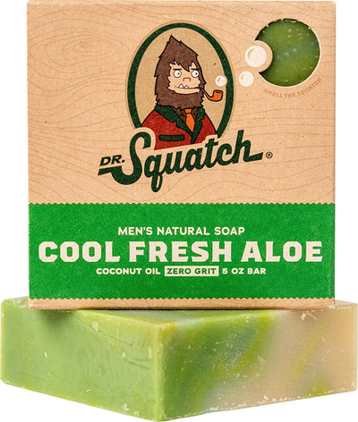 Dr. Squatch Men's Natural Face Wash - Cool Fresh Aloe - Shop Facial  Cleansers & Scrubs at H-E-B