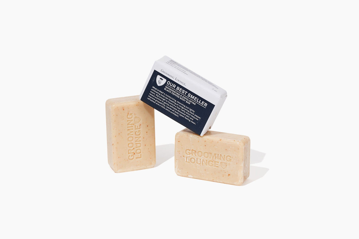 Grooming Lounge Our Best Smeller Exfoliating Body Bar - Black Pepper Body Bar For Men