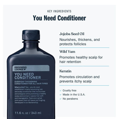 Grooming Lounge You Need Conditioner