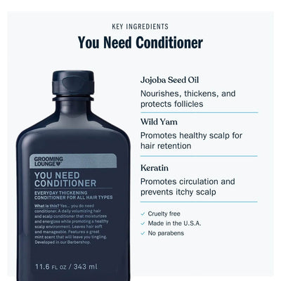 Grooming Lounge You Need Conditioner