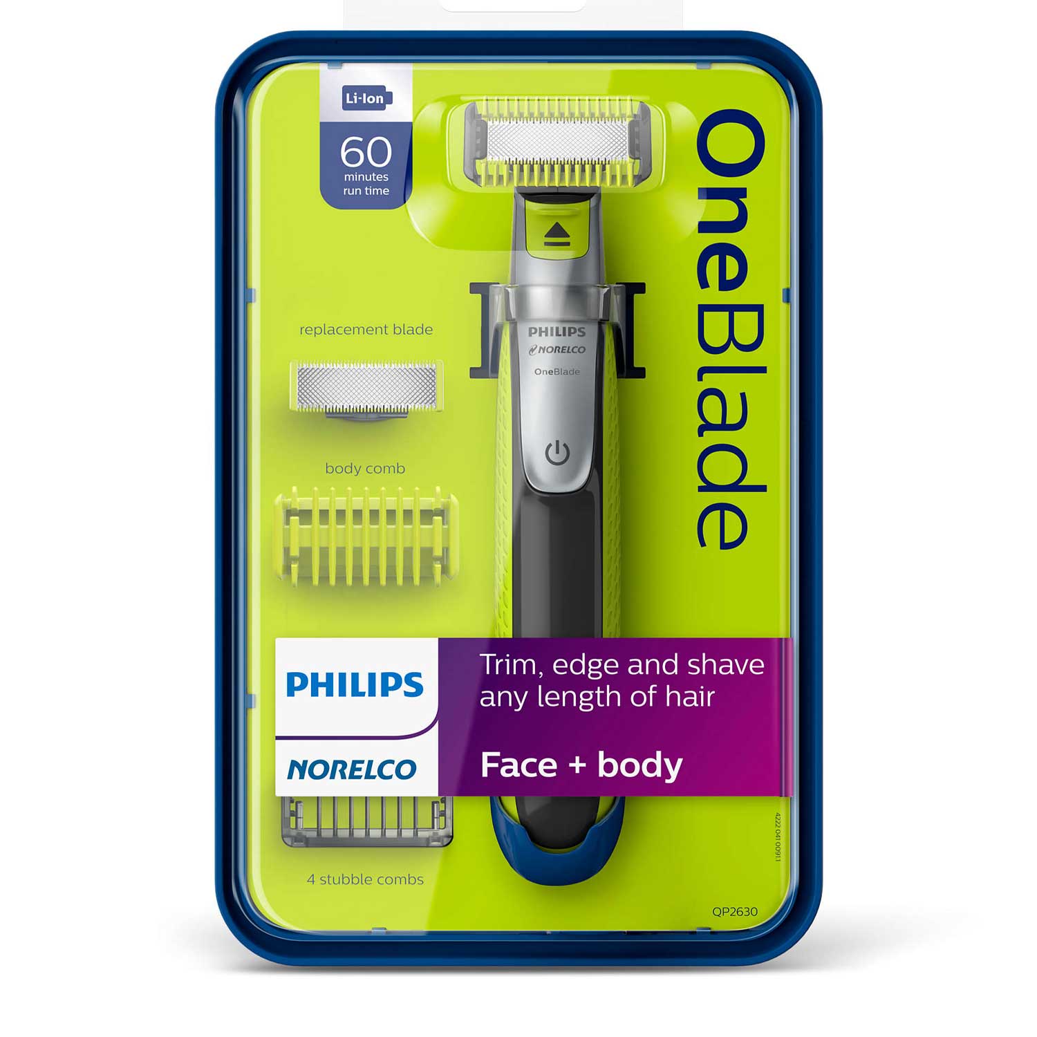 Philips Norelco OneBlade Face+Body Hair Trimmer - Grooming Lounge