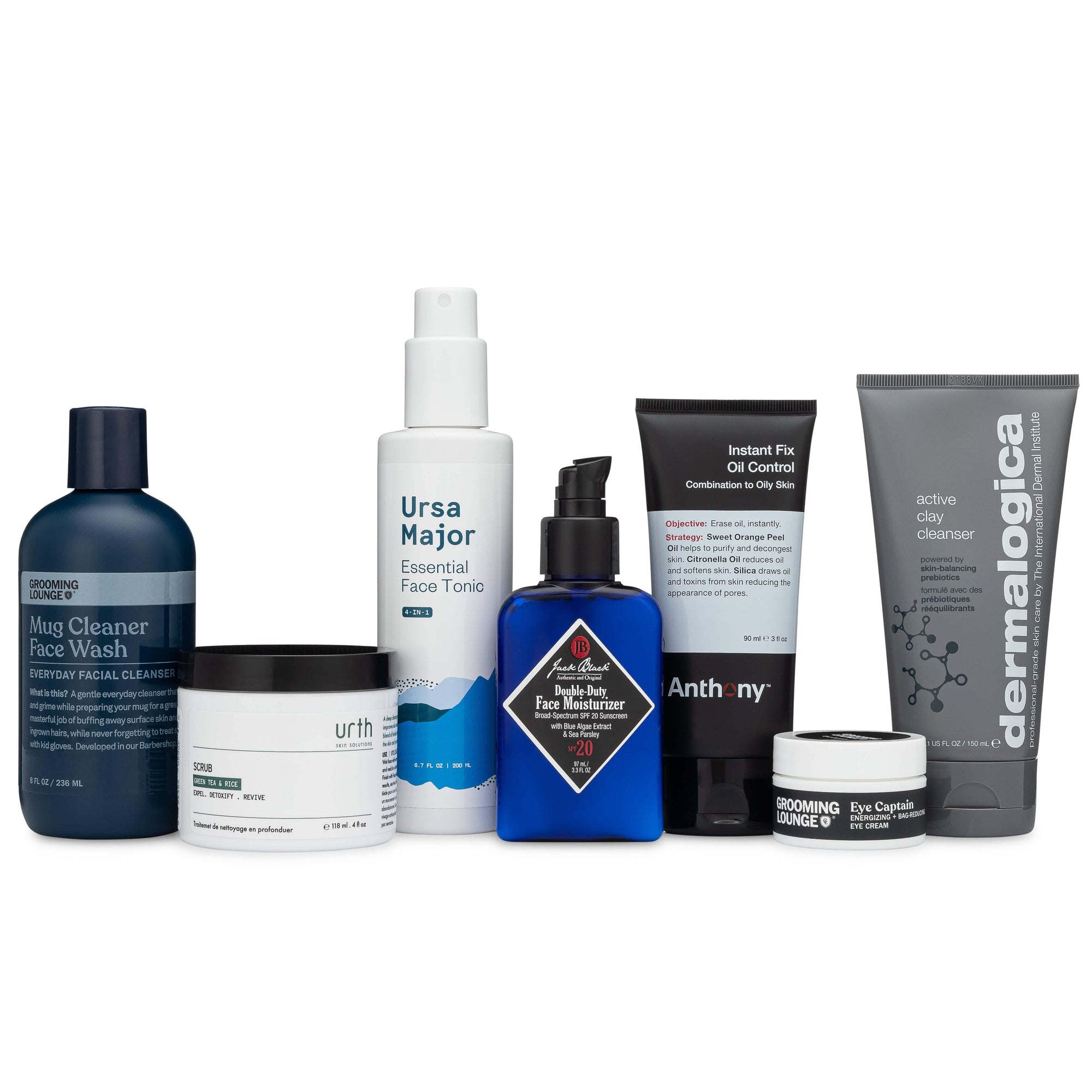 The Best-Of Skincare Kit (For Oily/Acne-Prone Skin) - Grooming Lounge