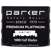 Parker Premium Platinum Half Blades