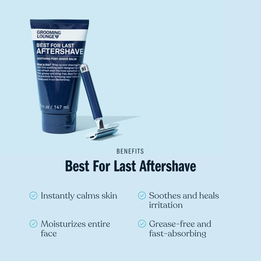 Grooming Lounge Best For Last Aftershave - Best Post Shave Lotion For Men