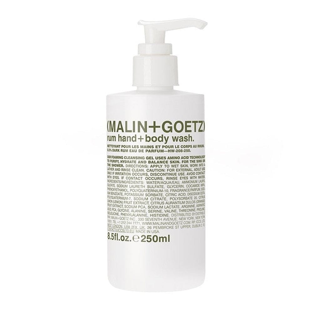 Malin + Goetz Rum Hand + Body Wash - 8.5 oz.