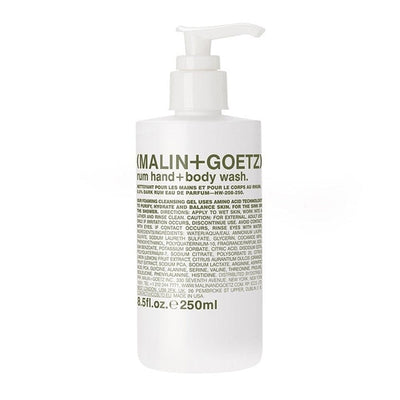Malin + Goetz Rum Hand + Body Wash - 8.5 oz.