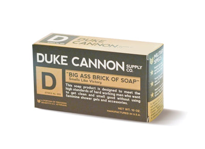 Duke Cannon Supply Co. Big Ass Brick of Soap - Victory (Coriander/Musk)