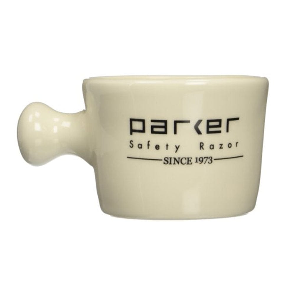 Parker Stoneware Ivory Shave Mug